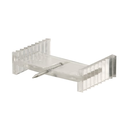 Prime-Line Window Grid Retainer Clips, Clear Plastic, 7/8 in., PK6 L 5802